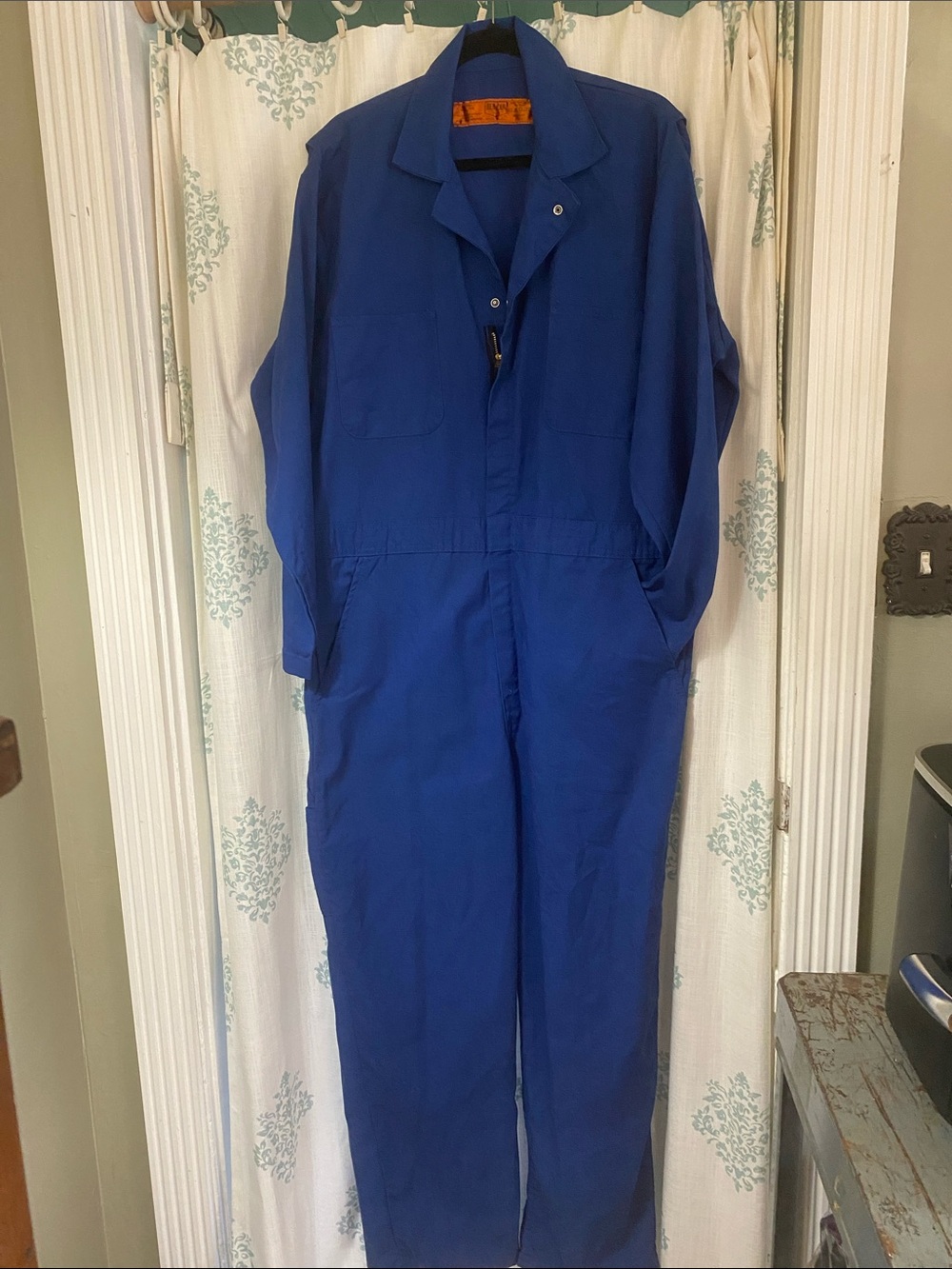 Red Kap Blue Coveralls Mechanics Painters Hipster Everyday - Size 46 Regular 838